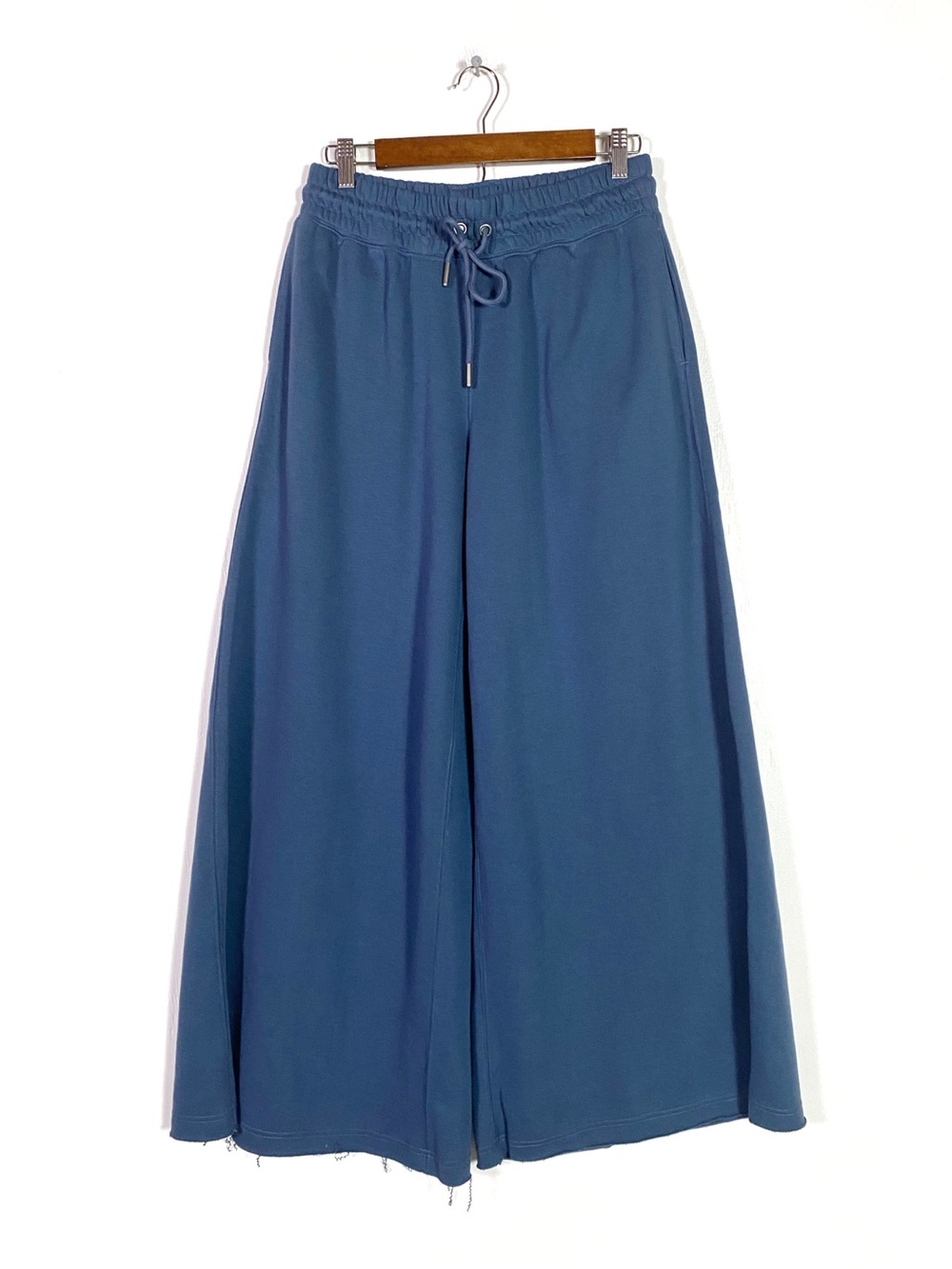Free People Movement Wide Leg Sweatpants Blue